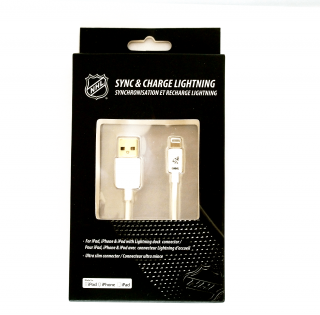 NHL lightning datový / nabíjecí USB kabel pro iPhone / MFI - Arizona Coyotes - LGX-11224