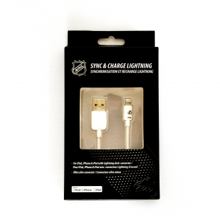 NHL lightning datový / nabíjecí USB kabel pro iPhone / MFI - Tampa Bay Lightning LGX-11206