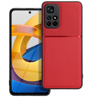 NOBLE Case pouzdro / kryt pro Xiaomi RedMi Note 11T 5G / Redmi Note 11S 5G červené