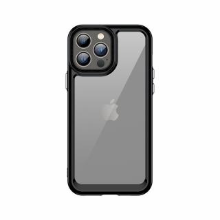 Outer Space case pouzdro / kryt pro Apple iPhone 12 PRO (6,1 ) clear / black