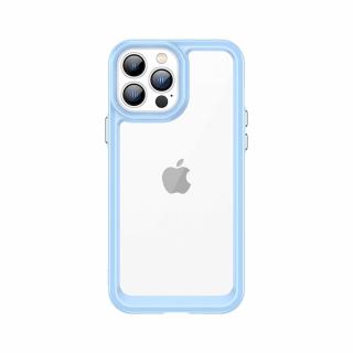 Outer Space case pouzdro / kryt pro Apple iPhone 12 PRO (6,1 ) clear / blue