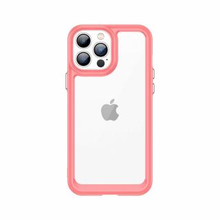 Outer Space case pouzdro / kryt pro Apple iPhone 12 PRO (6,1 ) clear / pink