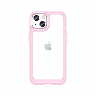 Outer Space case pouzdro / kryt pro Apple iPhone 13 (6,1 ) clear / pink