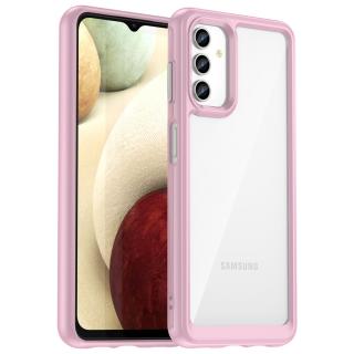 Outer Space case pouzdro / kryt pro Samsung Galaxy A13 5G clear / pink