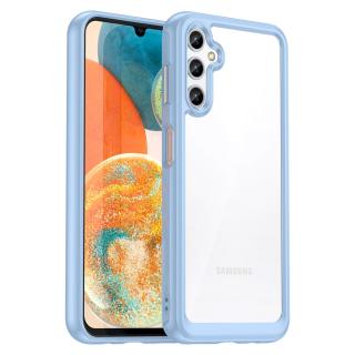 Outer Space case pouzdro / kryt pro Samsung Galaxy A14 5G clear / blue