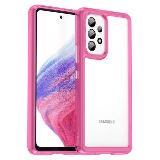 Outer Space case pouzdro / kryt pro Samsung Galaxy A33 5G clear / pink