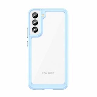 Outer Space case pouzdro / kryt pro Samsung Galaxy S22 clear / blue