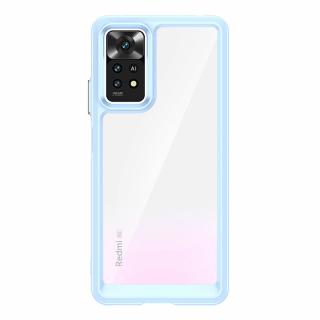 Outer Space case pouzdro / kryt pro Xiaomi RedMi NOTE 11 PRO clear / blue