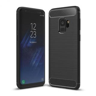 Pouzdro Carbon Case pro Samsung G960 Galaxy S9 černé