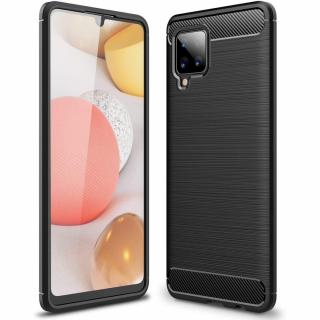 Pouzdro Carbon Case pro Samsung Galaxy A42 5G černé