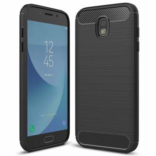 Pouzdro Carbon Case pro Samsung J330 Galaxy J3 2017 černé