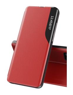 Pouzdro ECO Leather View pro Samsung G998 Galaxy S21 Ultra (5G) červené