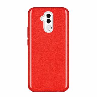 Pouzdro Glitter Case pro Huawei Mate 20 Lite červené