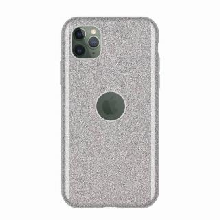 Pouzdro Glitter Case pro iPhone 11 PRO MAX stříbrné