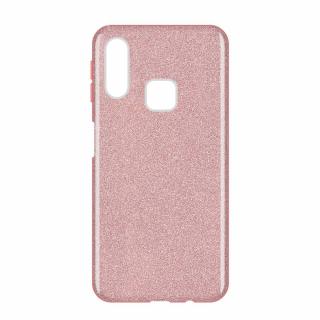 Pouzdro Glitter Case pro Samsung A30 / A50 světle růžové
