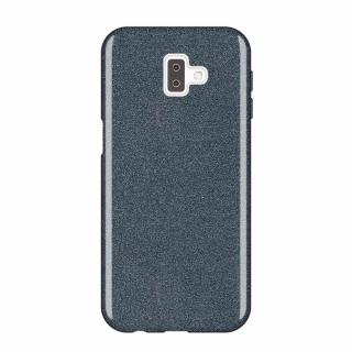 Pouzdro Glitter Case pro Samsung J610 Galaxy J6 Plus 2018 černé