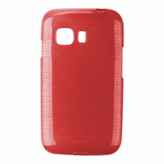 Pouzdro JELLY Case Metalic Samsung G130 Galaxy Young2 červené