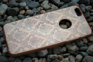 Pouzdro ORNAMENT pro iPhone 6+ / 6S+ (5,5 ) rosegold / růžovozlaté