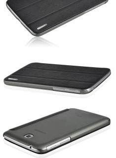 Pouzdro REMAX Leather Case pro Galaxy Tab 3 7.0  (P3200/T210) - černé