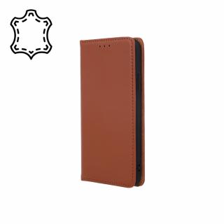 Pouzdro Smart PRO, kožené Xiaomi RedMi NOTE 10 5G / Poco M3 PRO hnědé