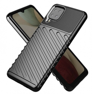 Pouzdro Thunder Case pro Samsung Galaxy A12 černé