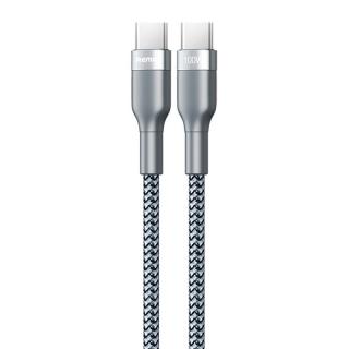 Remax RC-174C kabel USB-C PD / USB-C PD 2.0 / 1m / 5A / 20V / 100W stříbrný