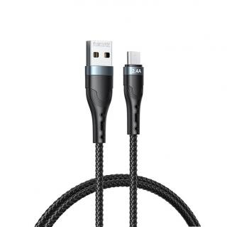 REMAX RC-C006m USB kabel pro Micro USB 2,4A / 1m / černý