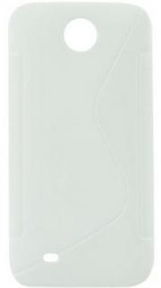 S Case pouzdro Alcatel One Touch M Pop (5020D) transparent white