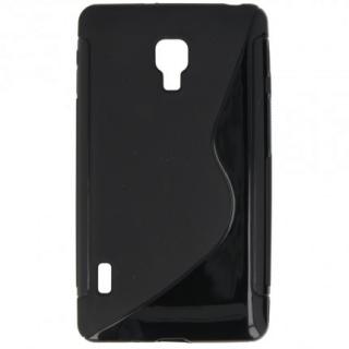 S Case pouzdro LG P715 Optimus L7 II Dual black / černé