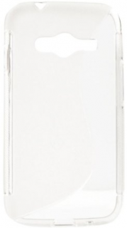 S Case pouzdro Samsung G313H Galaxy Ace NXT transparent white