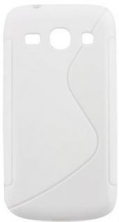 S Case pouzdro Samsung G350 Galaxy Core Plus white / bílé