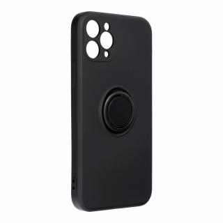 Silicone RING Case pouzdro 3v1 pro Apple iPhone 11 PRO černé