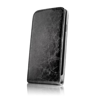 SLIGO Leather vyklápěcí kožené pouzdro HTC One2 M8 černé