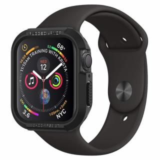 Spigen Rugged Armor Hybrid pouzdro / kryt k Apple Watch 4/5/6/SE - 44mm černý