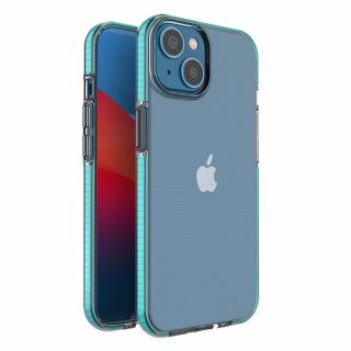 Spring Case TPU pouzdro pro Apple iPhone 14 (6,1 ) clear / light blue