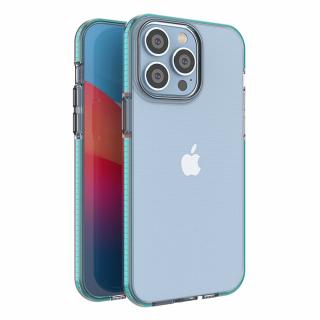 Spring Case TPU pouzdro pro Apple iPhone 14 PRO MAX (6,7 ) clear / light blue