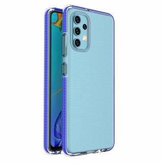 Spring Case TPU pouzdro pro Samsung Galaxy A32 4G clear / blue