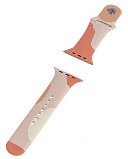 Strap Camo řemínek k Apple Watch 2/3/4/5/6/SE 38mm/40mm Camo / Pink