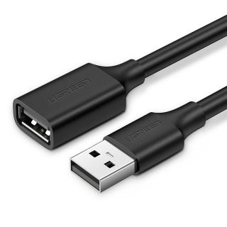 UGreen 10314 USB kabel / prodlužovací - USB 2.0 / 1m / černý