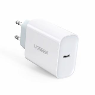 UGreen nabíječka s výstupem USB-C PD / 30W / QC 4.0 bílá