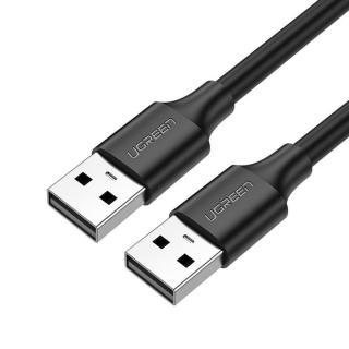 UGreen US128 10311 kabel USB 2.0 (M) / USB 2.0  (M) / 2m / černý