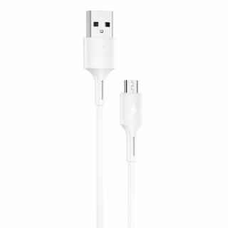 WK Design YouPin USB kabel pro Micro USB / 3A / 1m - bílý