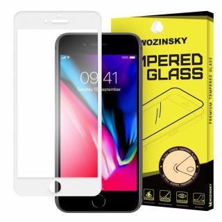 Wozinsky Full Glue tvrzené sklo iPhone 7 / 8 / SE 2020 , zakřivené bílé 7426825371171
