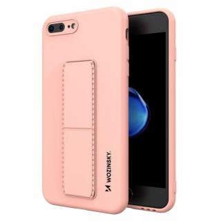 Wozinsky Kickstand Case pouzdro / kryt s opěrkou 3v1 pro Apple iPhone 7+ / 8+ (5,5 ) pink