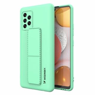 Wozinsky Kickstand Case pouzdro / kryt s opěrkou 3v1 pro Samsung Galaxy A32 4G mint