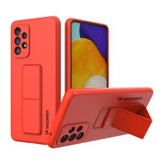 Wozinsky Kickstand Case pouzdro / kryt s opěrkou 3v1 pro Samsung Galaxy A32 4G red