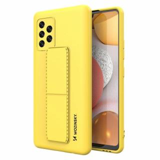 Wozinsky Kickstand Case pouzdro / kryt s opěrkou 3v1 pro Samsung Galaxy A32 4G yellow