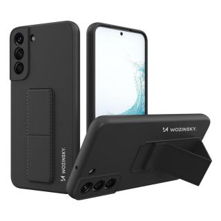 Wozinsky Kickstand Case pouzdro / kryt s opěrkou 3v1 pro Samsung Galaxy S22 black