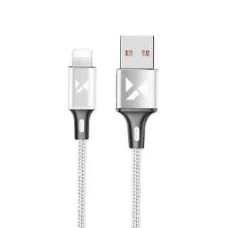 Wozinsky WUC-L2W USB kabel - iPhone Lightning / 2m / 2,4A bílý