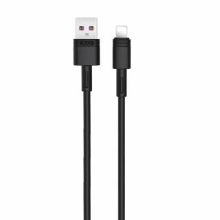 XO NB-Q166 USB kabel - iPhone lightning 1m / 5A černý